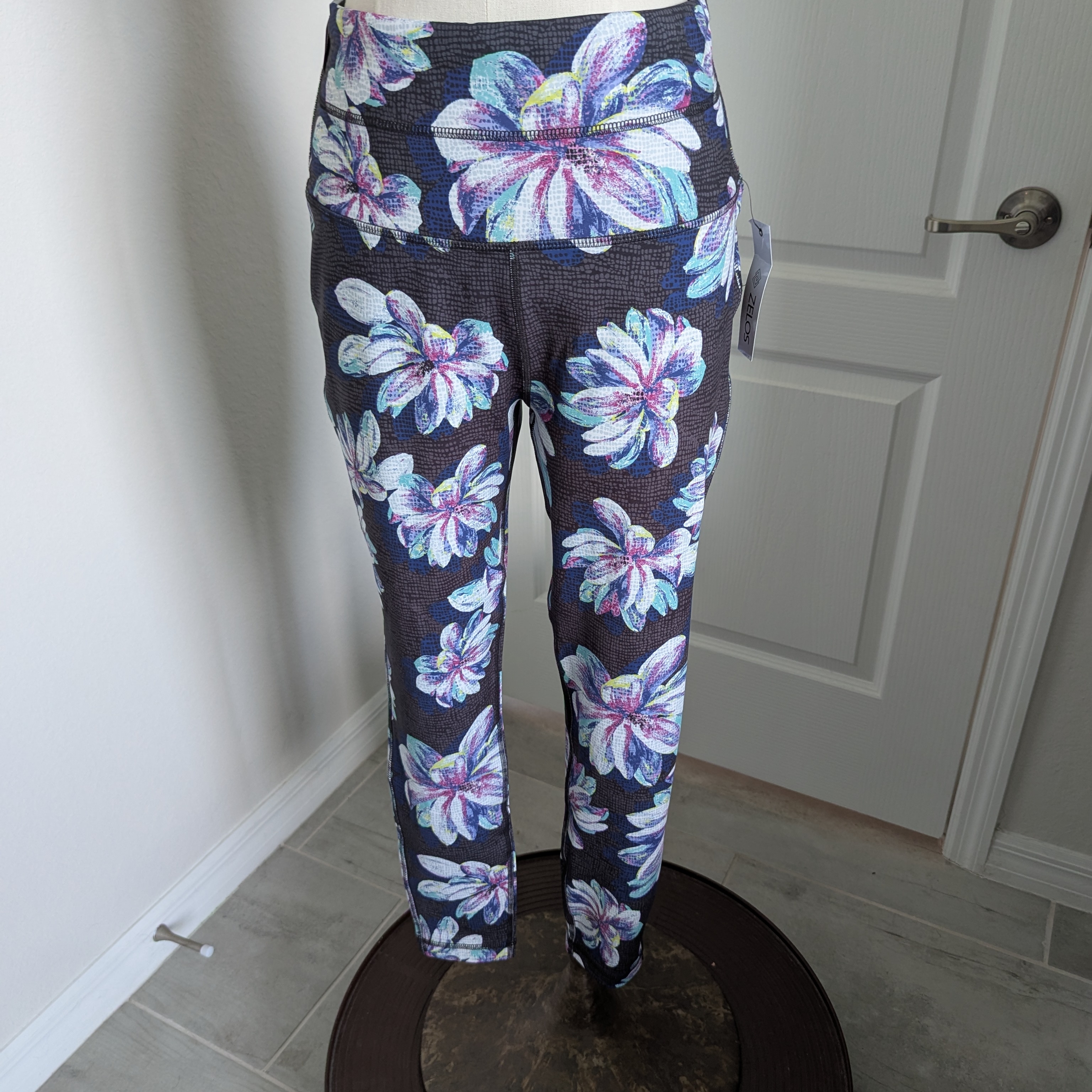 Zelos Multicolor Floral Leggings